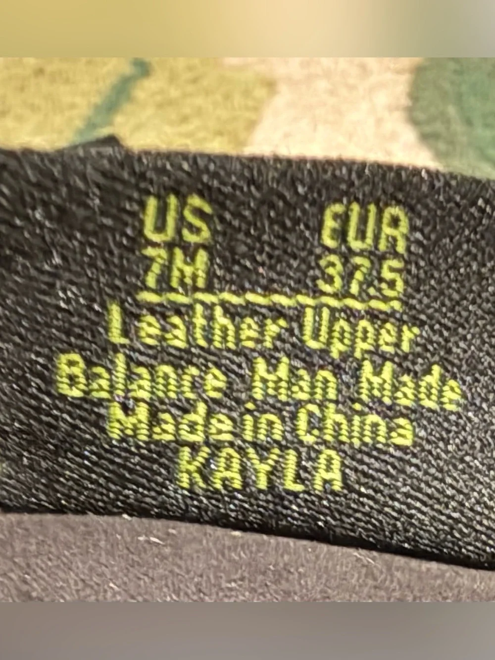 Over the knee black suede boot, size 7
